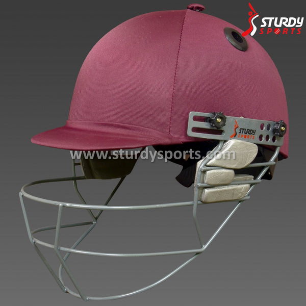 Sturdy Cheetah Helmet with Adjuster (Mens) - Maroon - Senior Helmets - Sturdy - Sturdy Sports