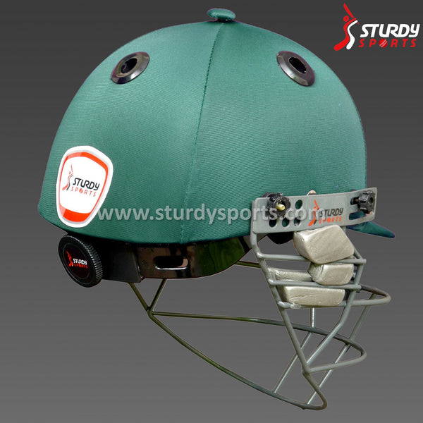 Sturdy Cheetah Helmet with Adjuster (Mens) - Green - Senior Helmets - Sturdy - Sturdy Sports