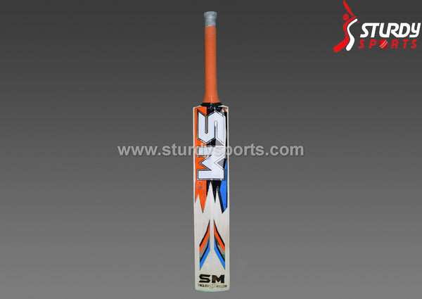 SM Vigour Cricket Bat - Senior - English Willow - Mens (SH) - SM - Sturdy Sports