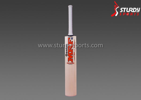 MRF Virat Kohli Genius Grand Cricket Bat - Small Men - English Willow - Youth / Boys - MRF - Sturdy Sports