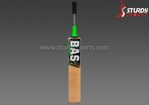 BAS Supreme Cricket Bat - Senior - English Willow - Mens (SH) - BAS - Sturdy Sports