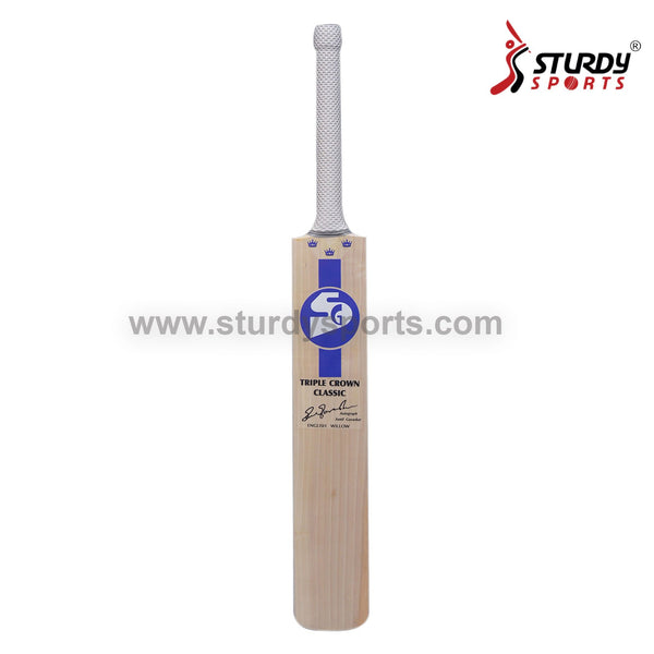 SG Triple Crown Classic Cricket Bat - Senior - English Willow - Mens (SH) - SG - Sturdy Sports