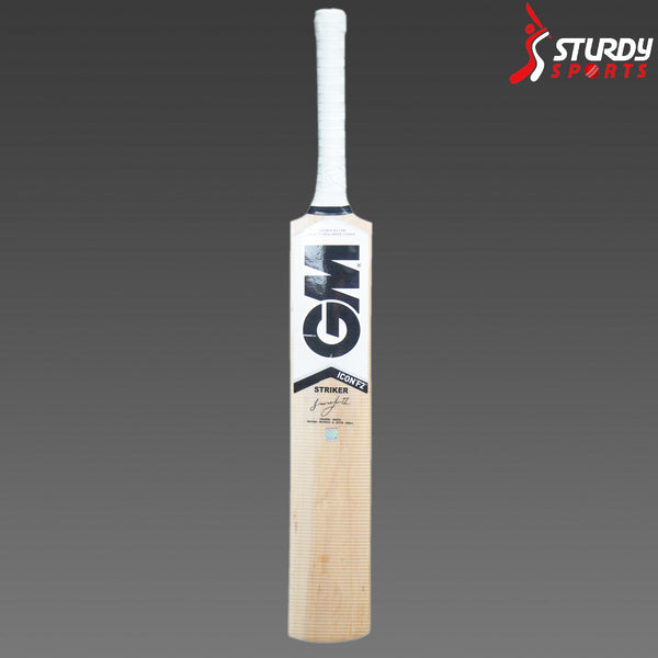 GM Icon Striker Kashmir Willow Bat (Size 3) - Kashmiri Willow - Youth / Boys - GM - Sturdy Sports