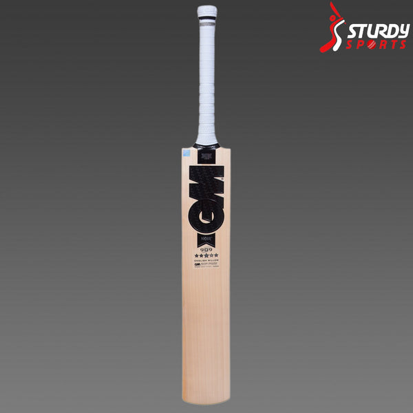 GM Noir 909 Cricket Bat - Senior - English Willow - Mens (SH) - GM - Sturdy Sports