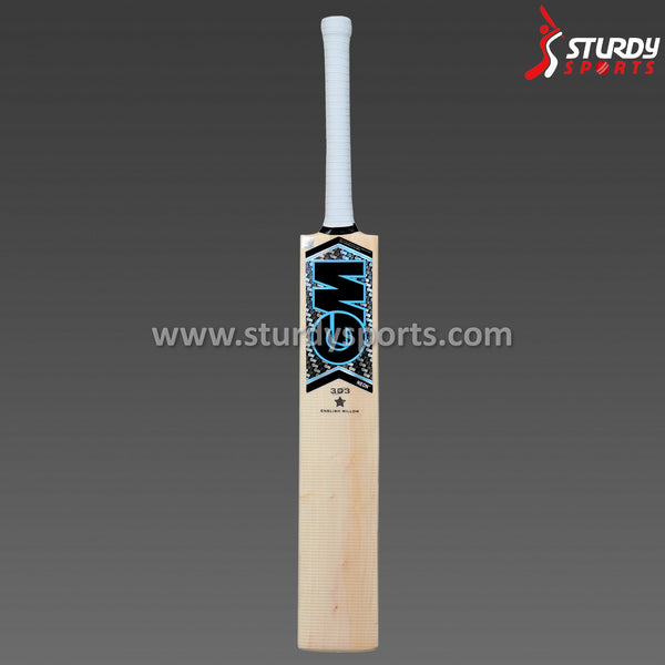 GM Neon 303 Cricket Bat - Size 3 - English Willow - Youth / Boys - GM - Sturdy Sports