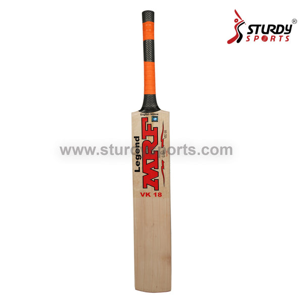 MRF Legend VK18 Cricket Bat - Senior - English Willow - Mens (SH) - MRF - Sturdy Sports