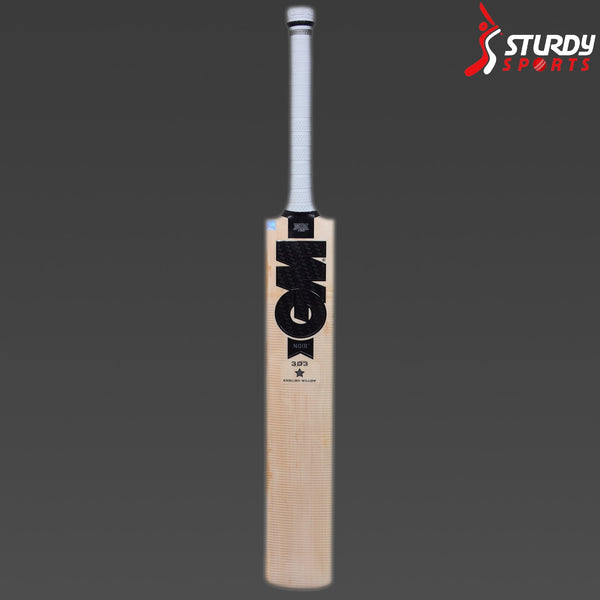 GM Noir 303 Cricket Bat - Harrow - English Willow - Youth / Boys - GM - Sturdy Sports