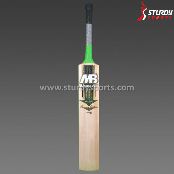 MB Malik Reserve Edition Cricket Bat - Senior - English Willow - Mens (SH) - MB MALIK - Sturdy Sports