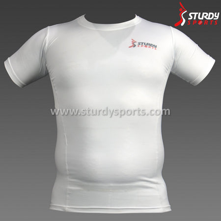 Sturdy Short Sleeve Compression Top (Mens) - Compression - Sturdy - Sturdy Sports