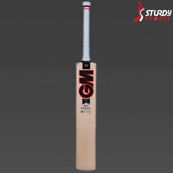 GM Mythos 909 Cricket Bat - Harrow - English Willow - Youth / Boys - GM - Sturdy Sports