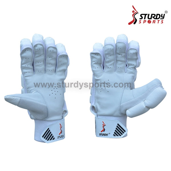 Sturdy Dragon Batting Gloves - Mens - Pure White - Batting Gloves - Mens - Sturdy - Sturdy Sports