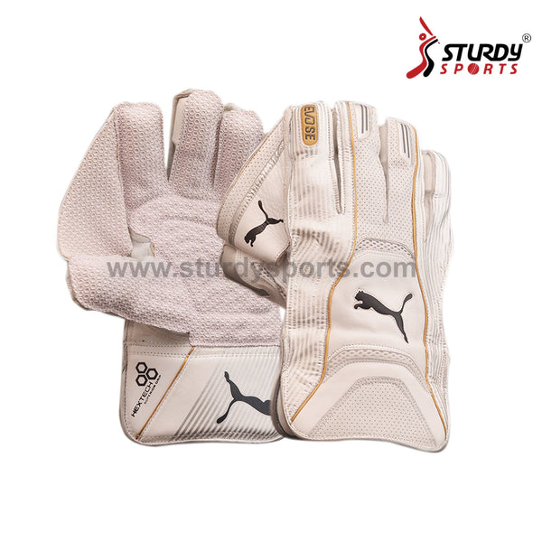 Puma Evo SE White Keeping Gloves - Mens - Keeping Gloves - Mens - PUMA - Sturdy Sports