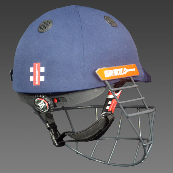 Gray Nicolls Test Opener Helmet Navy (Mens) - Senior Helmets - Gray Nicolls - Sturdy Sports