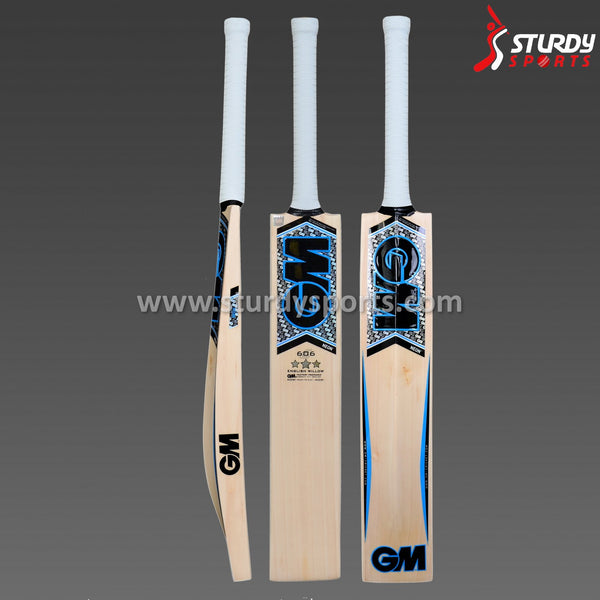 GM Neon 606 Cricket Bat - Size 6 - English Willow - Youth / Boys - GM - Sturdy Sports