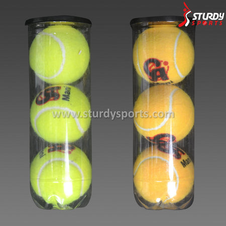 CA Mani Hard Tennis Ball (Set of 3) - Hard Tennis Ball - CA - Sturdy Sports