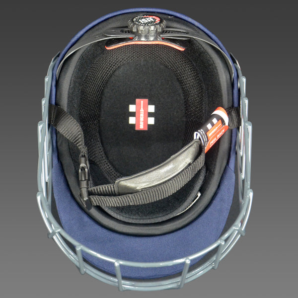 Gray Nicolls Test Opener Helmet Navy (Mens) - Senior Helmets - Gray Nicolls - Sturdy Sports