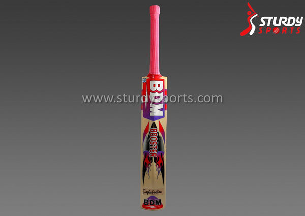 BDM Booster Cricket Bat - Senior - English Willow - Mens (SH) - BDM - Sturdy Sports