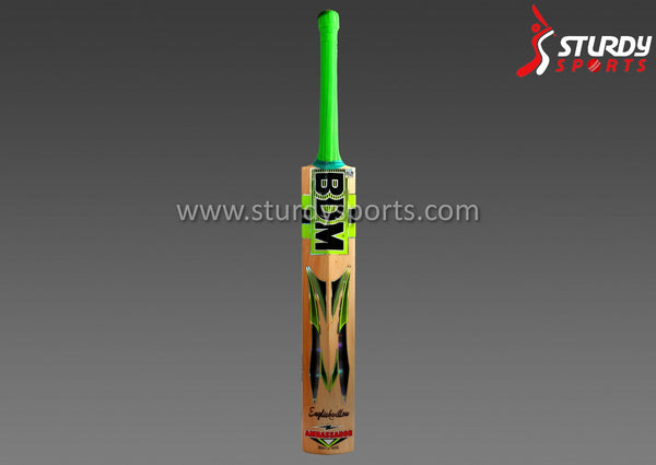 BDM Ambassador Cricket Bat - Senior - English Willow - Mens (SH) - BDM - Sturdy Sports