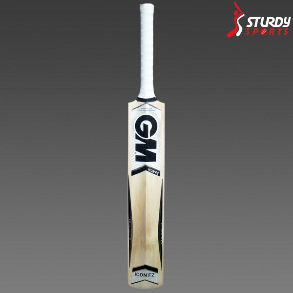 GM Icon Contender Kashmir Willow Bat (Size 3) - Kashmiri Willow - Youth / Boys - GM - Sturdy Sports