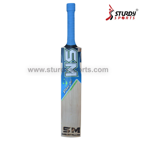 SM Flash Cricket Bat - Size 1 - English Willow - Youth / Boys - SM - Sturdy Sports