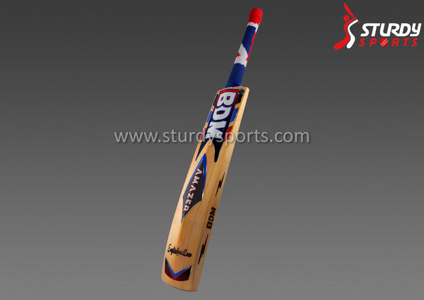 BDM Amazer Cricket Bat - Senior - English Willow - Mens (SH) - BDM - Sturdy Sports