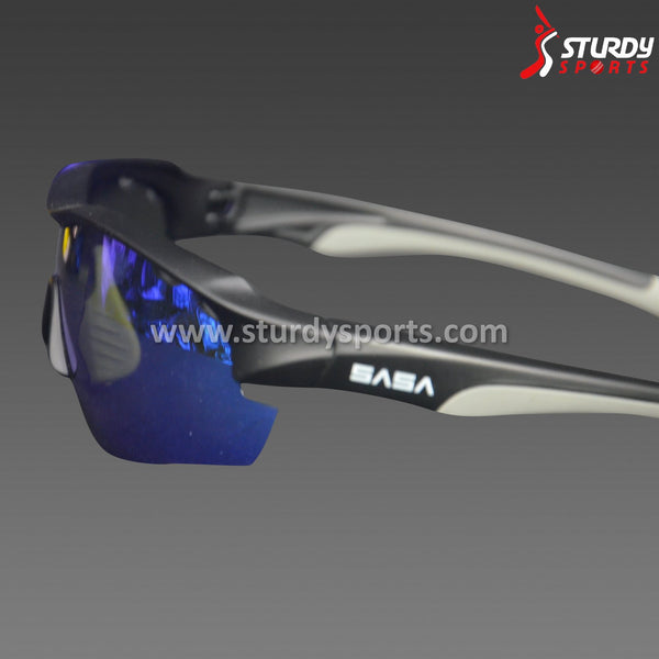 SASA Evolution Sunglasses (Black Frame / Violet Lens) - Sunglasses - SASA - Sturdy Sports