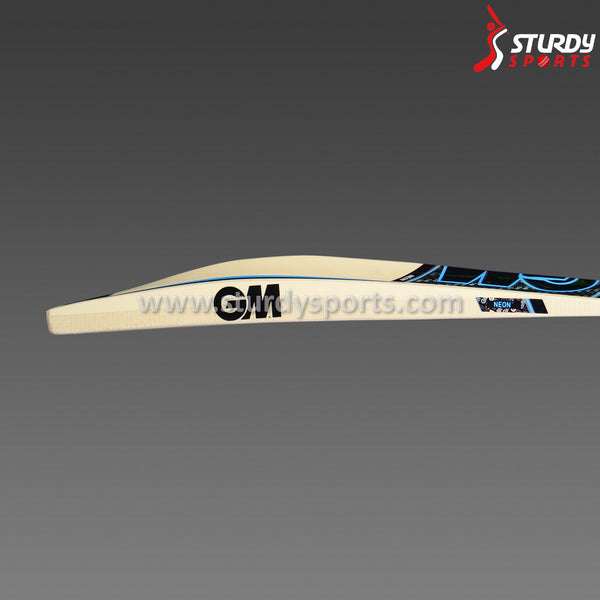 GM Neon Maxi Cricket Bat - Size 5 - English Willow - Youth / Boys - GM - Sturdy Sports