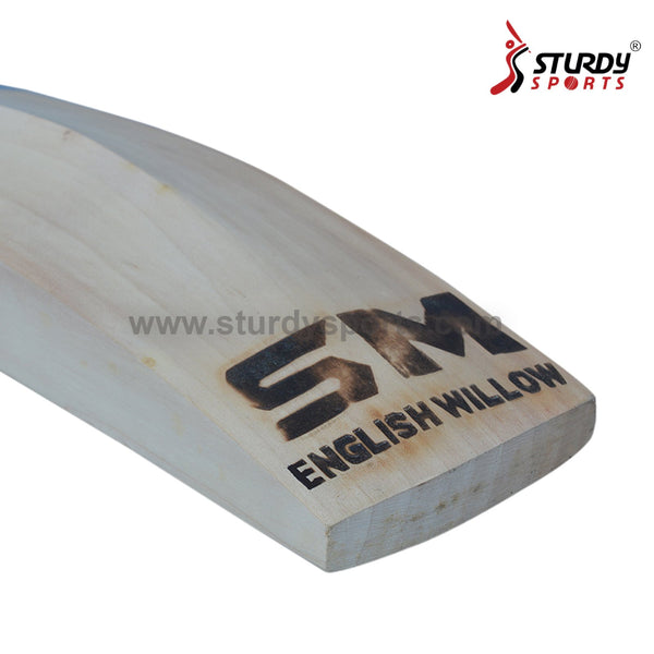 SM Flash Cricket Bat - Size 1 - English Willow - Youth / Boys - SM - Sturdy Sports