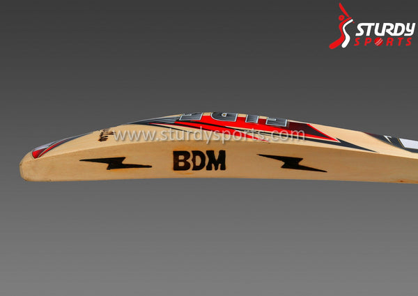 BDM Fire Cricket Bat - Senior - English Willow - Mens (SH) - BDM - Sturdy Sports