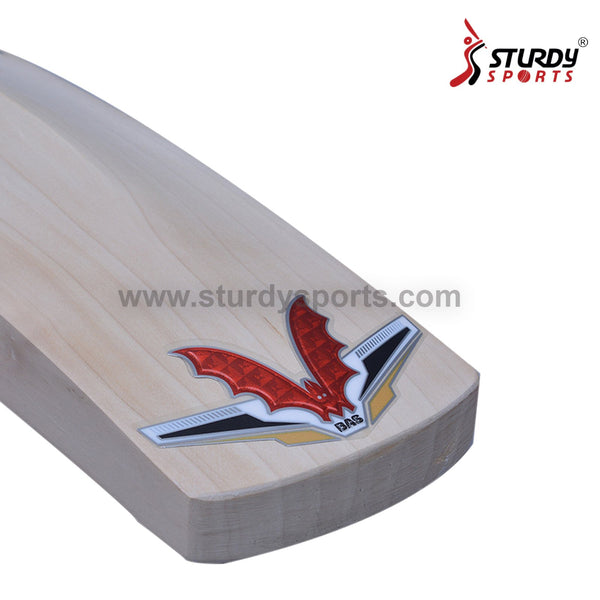 BAS Bow 20/20 19/20 Cricket Bat - Senior - English Willow - Mens (SH) - BAS - Sturdy Sports