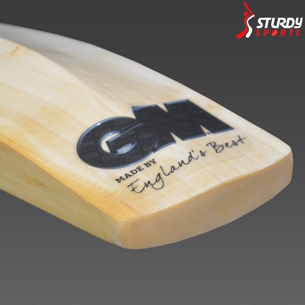 GM Noir L555 DXM 808 19/20 Cricket Bat - Senior - English Willow - Mens (SH) - GM - Sturdy Sports