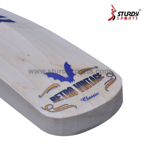 BAS Retro Vintage Classic Cricket Bat - Senior - English Willow - Mens (SH) - BAS - Sturdy Sports