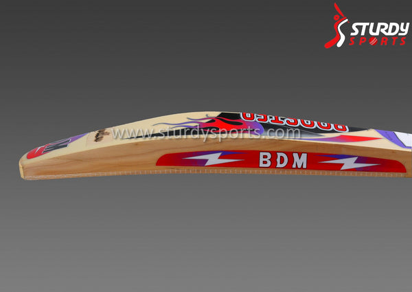 BDM Booster Cricket Bat - Senior - English Willow - Mens (SH) - BDM - Sturdy Sports