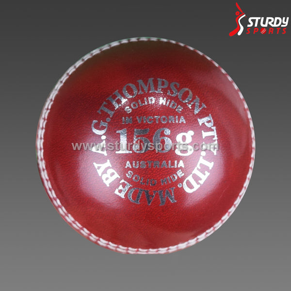 Kookaburra Practice Red - 2 piece Ball (Senior) - 2 Piece Leather Ball - Kookaburra - Sturdy Sports