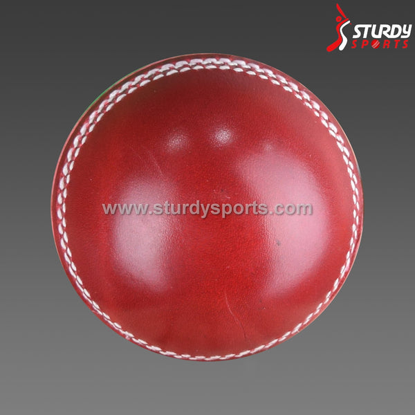 Kookaburra Colt Red - 2 piece Ball (Youth) (Batched) - 2 Piece Leather Ball - Kookaburra - Sturdy Sports