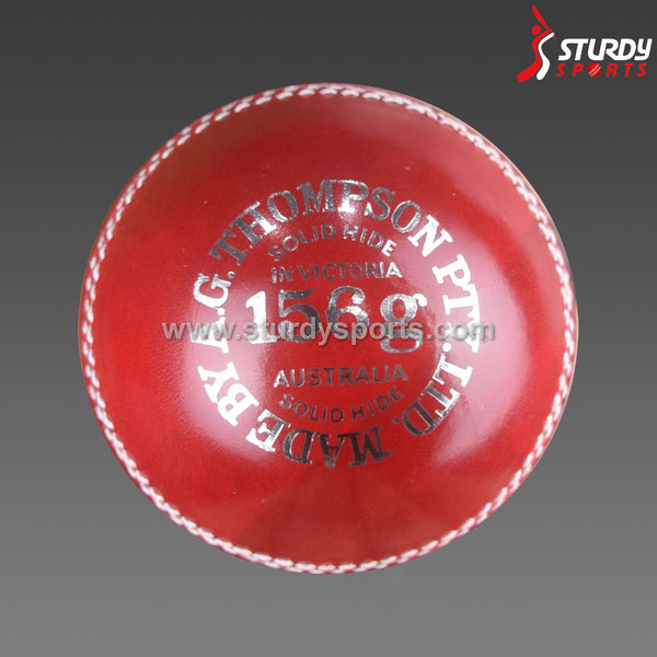 Kookaburra Colt Red - 2 piece Ball (Batched) (Senior) - 2 Piece Leather Ball - Kookaburra - Sturdy Sports