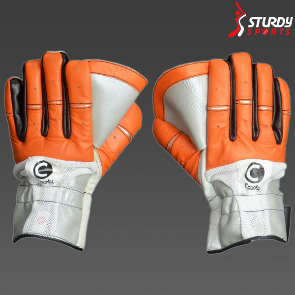 County Indoor Test Keeping Gloves (Mens) - Indoor Keeping Gloves - County - Sturdy Sports