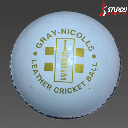 Gray Nicolls Shield - 2 piece Leather Ball (Senior) - 2 Piece Leather Ball - Gray Nicolls - Sturdy Sports