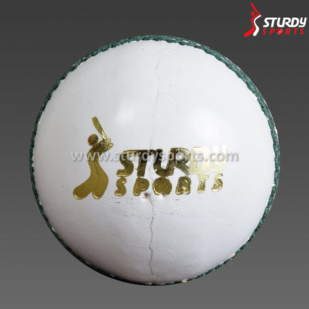 Sturdy County White - 4 Piece Ball (Youth) - 4 Piece Leather Ball - Sturdy - Sturdy Sports