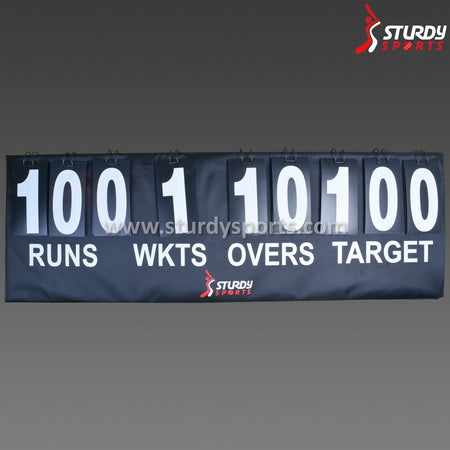 Sturdy Portable Score Board(Run/Wicket/Over/Target) - Score Board - Sturdy - Sturdy Sports