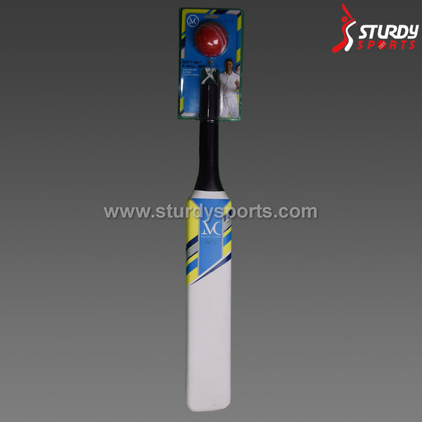 Michael Clarke Junior Plastic Bat & Ball Set - Plastic Bat & Ball Set - Local - Sturdy Sports