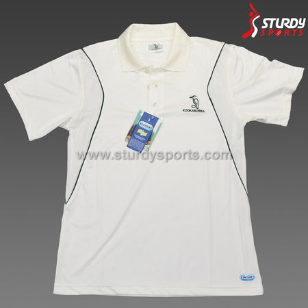 Kookaburra Cream Short Sleeve Shirt (Mens) - Cream Shirt - Kookaburra - Sturdy Sports