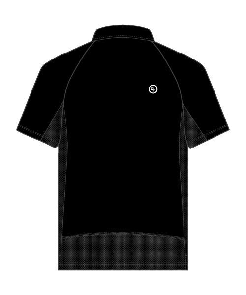 SW23 Elite Training Polo - Black & Red - Training Apparel - SW23 - Sturdy Sports