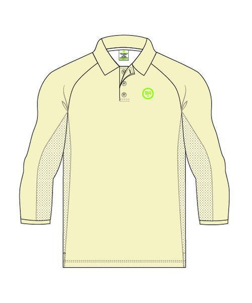 SW23 3/4 Elite Polo - Creams - Cream Shirt - SW23 - Sturdy Sports