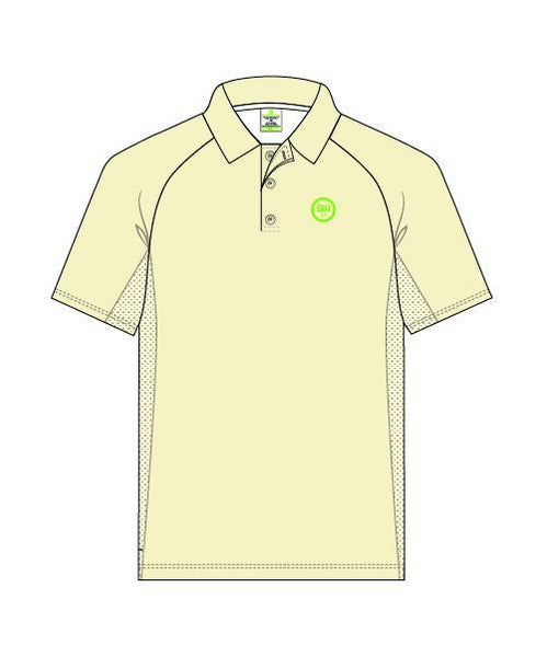 SW23 Short Sleeve Elite Polo - Creams - Cream Shirt - SW23 - Sturdy Sports