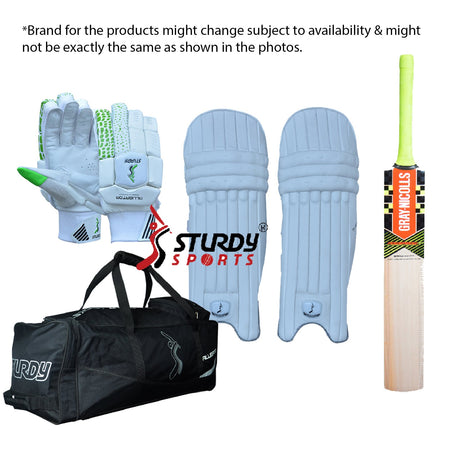 Sturdy Bundle Cricket Kit - Senior - Senior Bundle Kit - Sturdy - Sturdy Sports