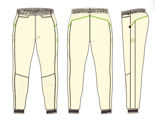 SW23 Batting Cricket Trouser - Creams - Cream Trouser - SW23 - Sturdy Sports