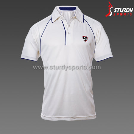 SG Club Cream Short Sleeve Shirt (Mens) - Cream Shirt - SG - Sturdy Sports