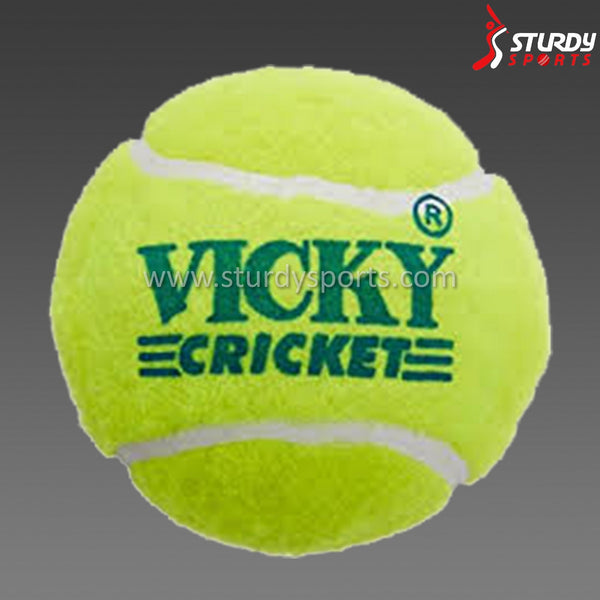 Vicky Tennis Ball Yellow - Pack of 6 - Hard Tennis Ball - Vicky - Sturdy Sports