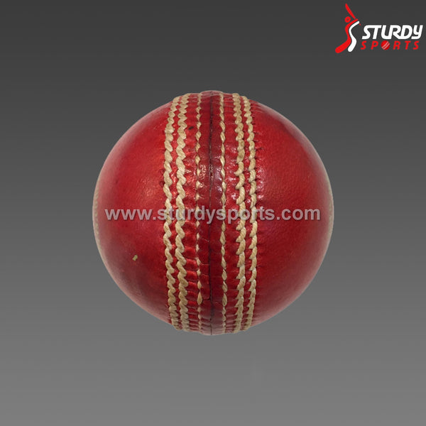 Sturdy Test Red - 4 piece Ball (Senior) - 4 Piece Leather Ball - Sturdy - Sturdy Sports